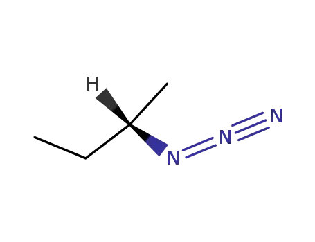 Molecular Structure of 131491-44-6 ((S)-2-butyl azide)