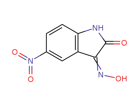 3-(hydroxyimino)-5-nitroindolin-2-one