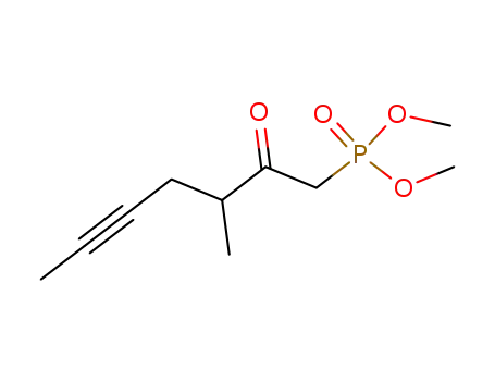 3-Methyl-2-oxohept-5-ynylphosphonic acid dimethyl ester