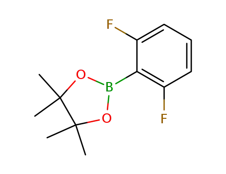 Molecular Structure of 863868-37-5 (2,6-DifluoroBenzeneBoronicacid,pinacolester)