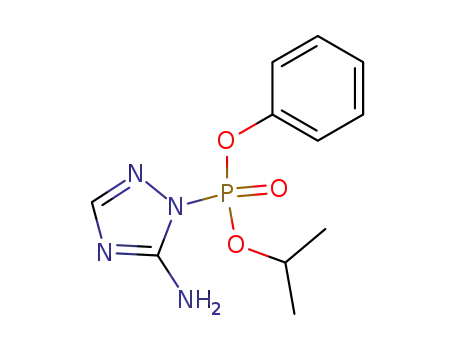 Molecular Structure of 107839-38-3 (O-isopropyl-O'-phenylphosphoric acid 1-(5-amino-1,2,4-triazolide))
