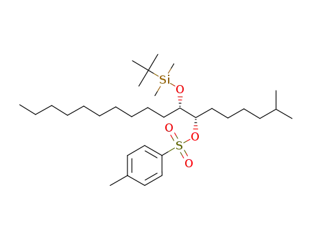 (7S,8S)-8-(tert-butyldimethylsilyloxy)-2-methyl-7-(p-toluenesulfonyloxy)ocatadecan-7-ol
