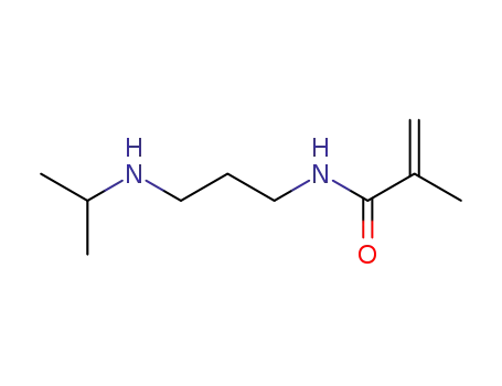 Molecular Structure of 63949-17-7 (2-methyl-N-[3-[(1-methylethyl)amino]propyl]acrylamide)