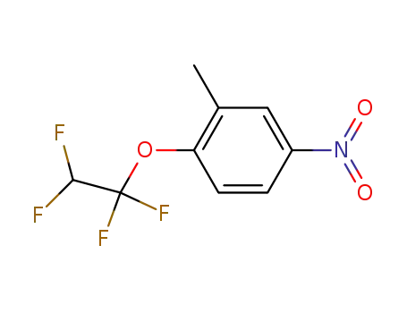 Molecular Structure of 28202-30-4 (2-TETRAFLUOROETHOXY-5-NITROTOLUENE)