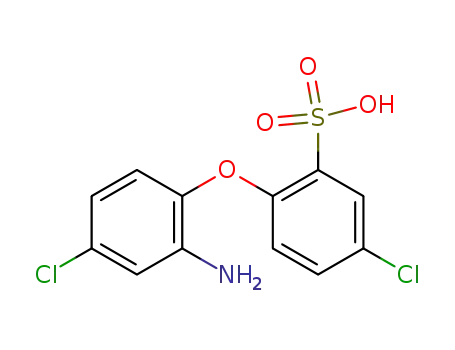 Benzenesulfonic acid, 2-(2-amino-4-chlorophenoxy)-5-chloro-