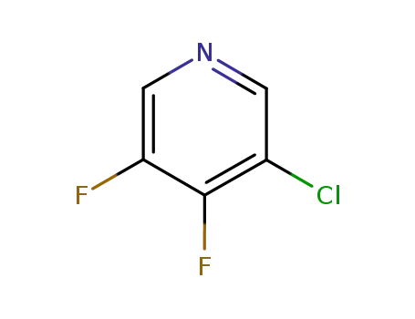 Molecular Structure of 851178-98-8 (3-Chloro-4,5-difluoropyridine)