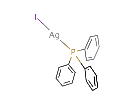 Molecular Structure of 61026-08-2 (Silver, iodo(triphenylphosphine)-)