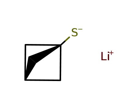 Molecular Structure of 117633-17-7 (Lithium; bicyclo[1.1.1]pentane-1-thiolate)