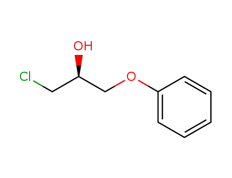 Molecular Structure of 82430-43-1 (2-Propanol, 1-chloro-3-phenoxy-, (S)-)
