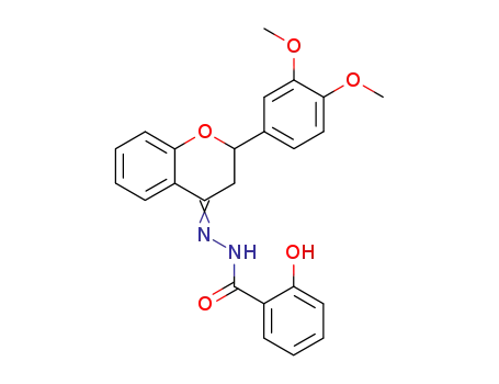 2-Hydroxy-benzoic acid [2-(3,4-dimethoxy-phenyl)-chroman-(4E)-ylidene]-hydrazide