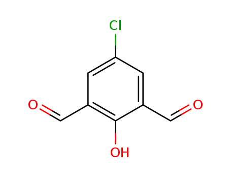 5-Chloro-2-hydroxyisophthalaldehyde cas  32596-43-3