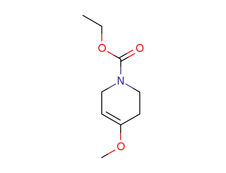 Molecular Structure of 203984-87-6 (1(2H)-Pyridinecarboxylic  acid,  3,6-dihydro-4-methoxy-,  ethyl  ester)