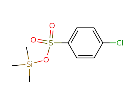 4-Chlor-1-benzolsulfonsaeure-trimethylsilylester