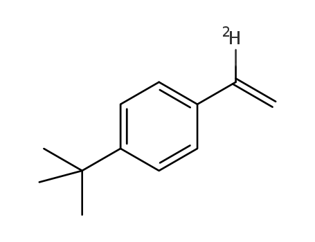 α-deuterio-1-ethenyl-4-tert-butylbenzene