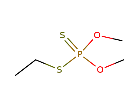Molecular Structure of 3347-21-5 (S-ethyl O,O-dimethyl phosphorodithioate)
