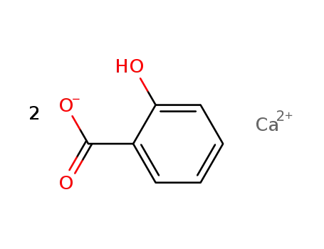 Molecular Structure of 824-35-1 (CALCIUM SALICYLATE)