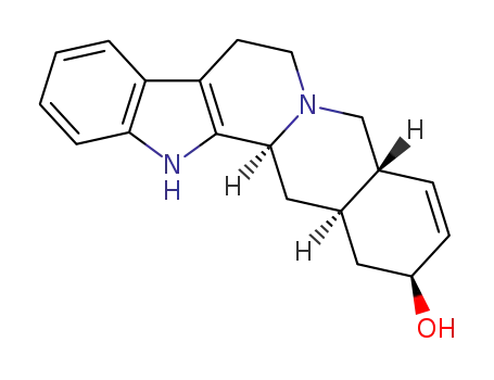 Molecular Structure of 158146-68-0 (17β-hydroxy-18,19-didehydroyohimbane)