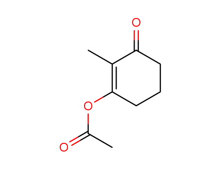 2-Cyclohexen-1-one, 3-(acetyloxy)-2-methyl-