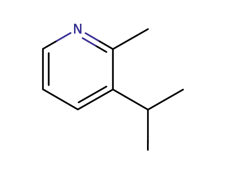 Pyridine, 2-methyl-3-(1-methylethyl)-