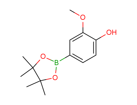 2-Methoxy-4-(4,4,5,5-tetramethyl-1,3,2-dioxaborolan-2-yl)phenol, min. 97%