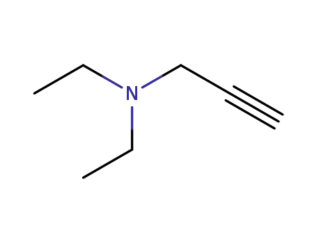 Molecular Structure of 125678-52-6 (Diethylaminopropyne formate)