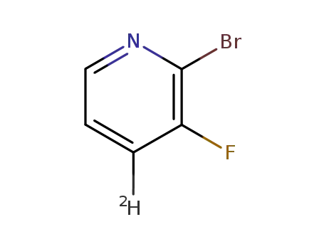 bromo-2 deuterio-4 fluoro-3 pyridine