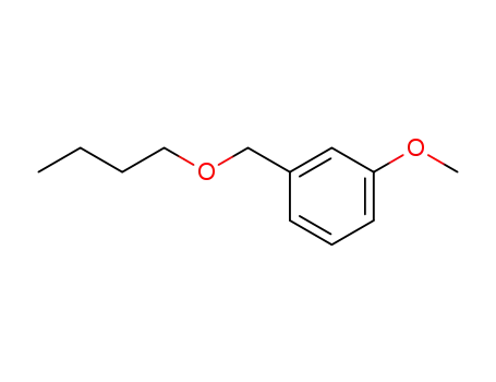 Molecular Structure of 101005-11-2 (1-Butoxymethyl-3-methoxy-benzene)