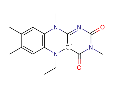 Benzo[g]pteridin-4a(2H)-yl,
5-ethyl-3,4,5,10-tetrahydro-3,7,8,10-tetramethyl-2,4-dioxo-