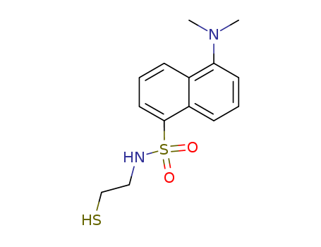 1-Naphthalenesulfonamide, 5-(dimethylamino)-N-(2-mercaptoethyl)-