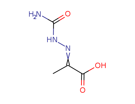 Propanoic acid,2-[2-(aminocarbonyl)hydrazinylidene]- cas  2704-30-5