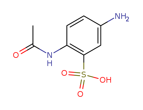2-Acetamido-5-aminobenzenesulfonicacid CAS No.6973-05-3