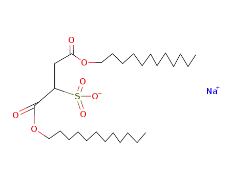 sodium 1,4-didodecyl sulphonatosuccinate
