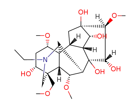 Molecular Structure of 509-20-6 (ACONINE)