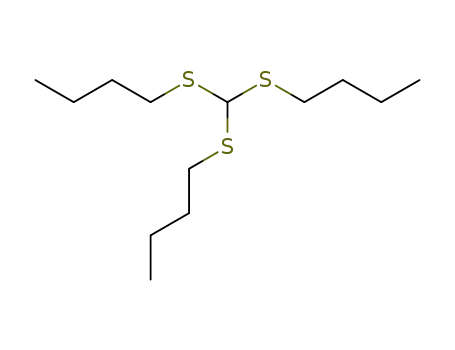 Molecular Structure of 16754-60-2 (1,1',1''-[Methylidynetris(thio)]trisbutane)