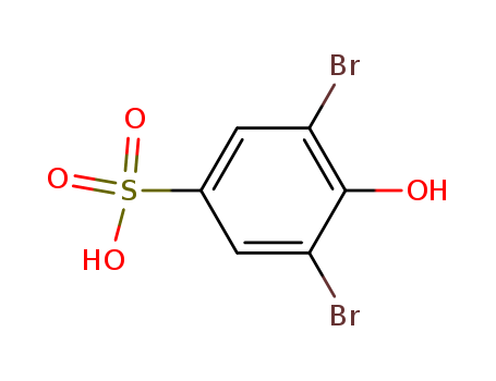 3,5-Dibromo-4-hydroxybenzenesulphonic acid