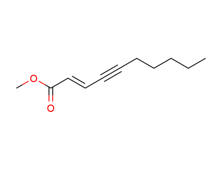 2-Decen-4-ynoic acid,methyl ester, (E)- (9CI)