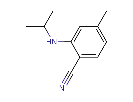 ２－イソプロピルアミノ－４－メチルベンゾニトリル
