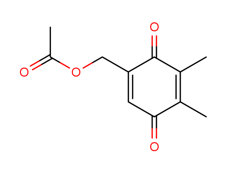 2,3-Dimethyl-5-acetoxymethyl-p-benzoquinone