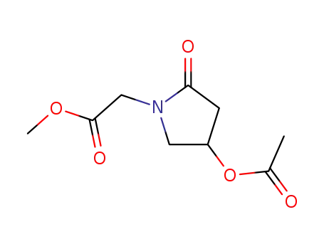 4-acetoxy-N-methoxycarbonylmethyl-2-pyrrolidinone