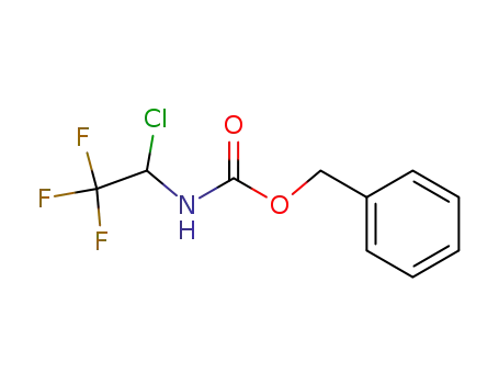 Molecular Structure of 6776-48-3 (benzyl N-(1-chloro-2,2,2-trifluoroethyl)carbamate)