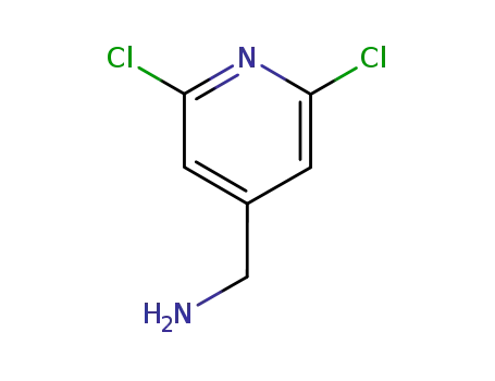 Molecular Structure of 88579-63-9 (2,6-Dichloropyridine-4-methylamine)