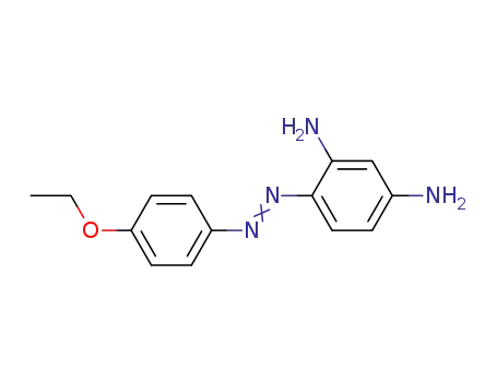 Molecular Structure of 94-10-0 (P-ETHOXYCHRYSOIDIN)
