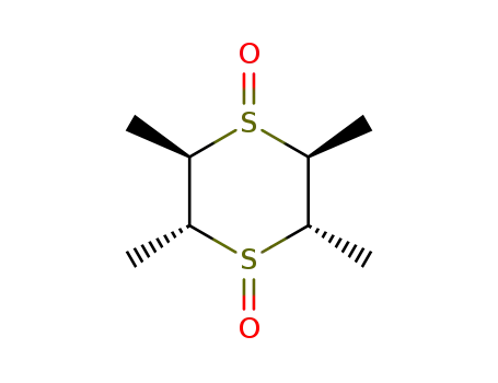 2,6-cis-3,5-trans-tetramethyl-1,4-di(thioxo)cyclohexane