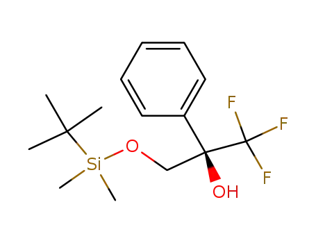(R)-3-(tert-butyldimethylsilyloxy)-1,1,1-trifluoro-2-phenylpropan-2-ol