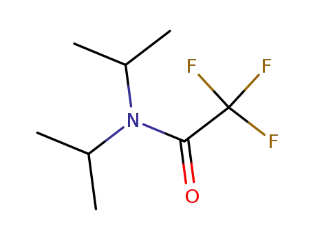 Molecular Structure of 567-64-6 (2,2,2-Trifluoro-N,N-diisopropylacetamide)