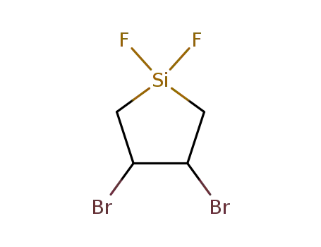 3,4-dibromo-1,1-difluorosilacyclopentane