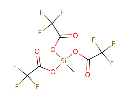 Molecular Structure of 429-72-1 (METHYLTRIS(TRIFLUOROACETOXY)SILANE)