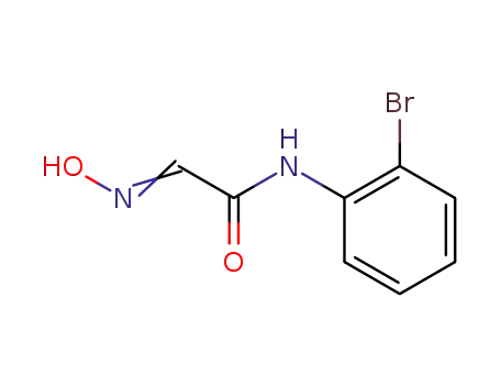 Molecular Structure of 101080-38-0 ((2E)-N-(2-BROMOPHENYL)-2-(HYDROXYIMINO)ACETAMIDE)