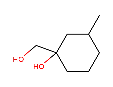 optically inactive 3-methyl-1-hydroxymethyl-cyclohexanol-<sup>(1)</sup>
