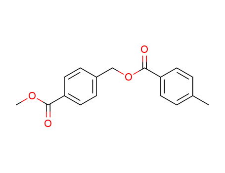 Benzoic acid, 4-methyl-, [4-(methoxycarbonyl)phenyl]methyl ester